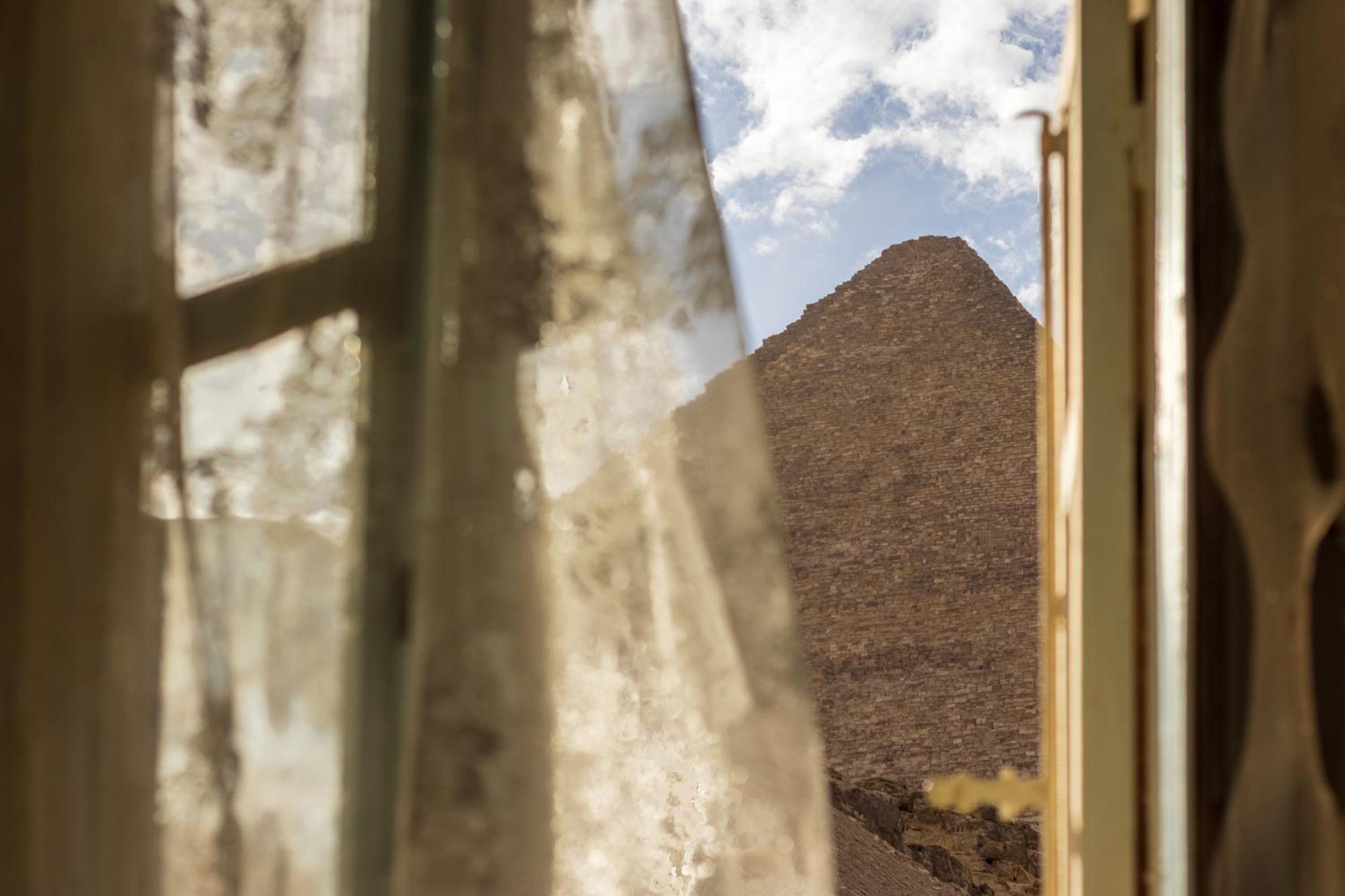 The Grand Pyramids View Hotel Kafret el-Gabal Exterior photo