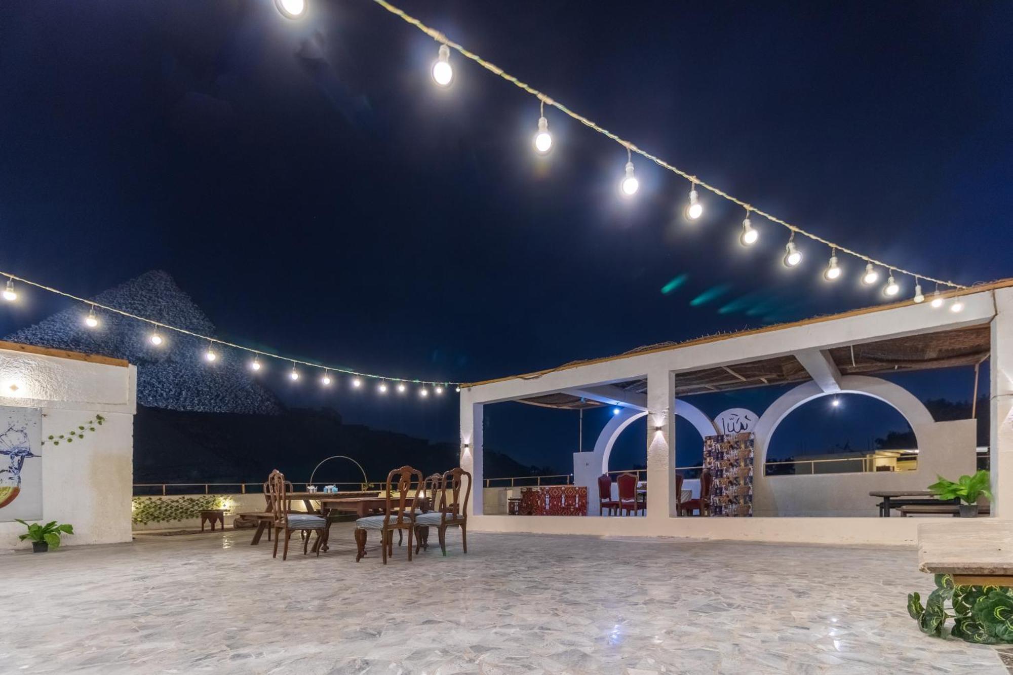 The Grand Pyramids View Hotel Kafret el-Gabal Exterior photo