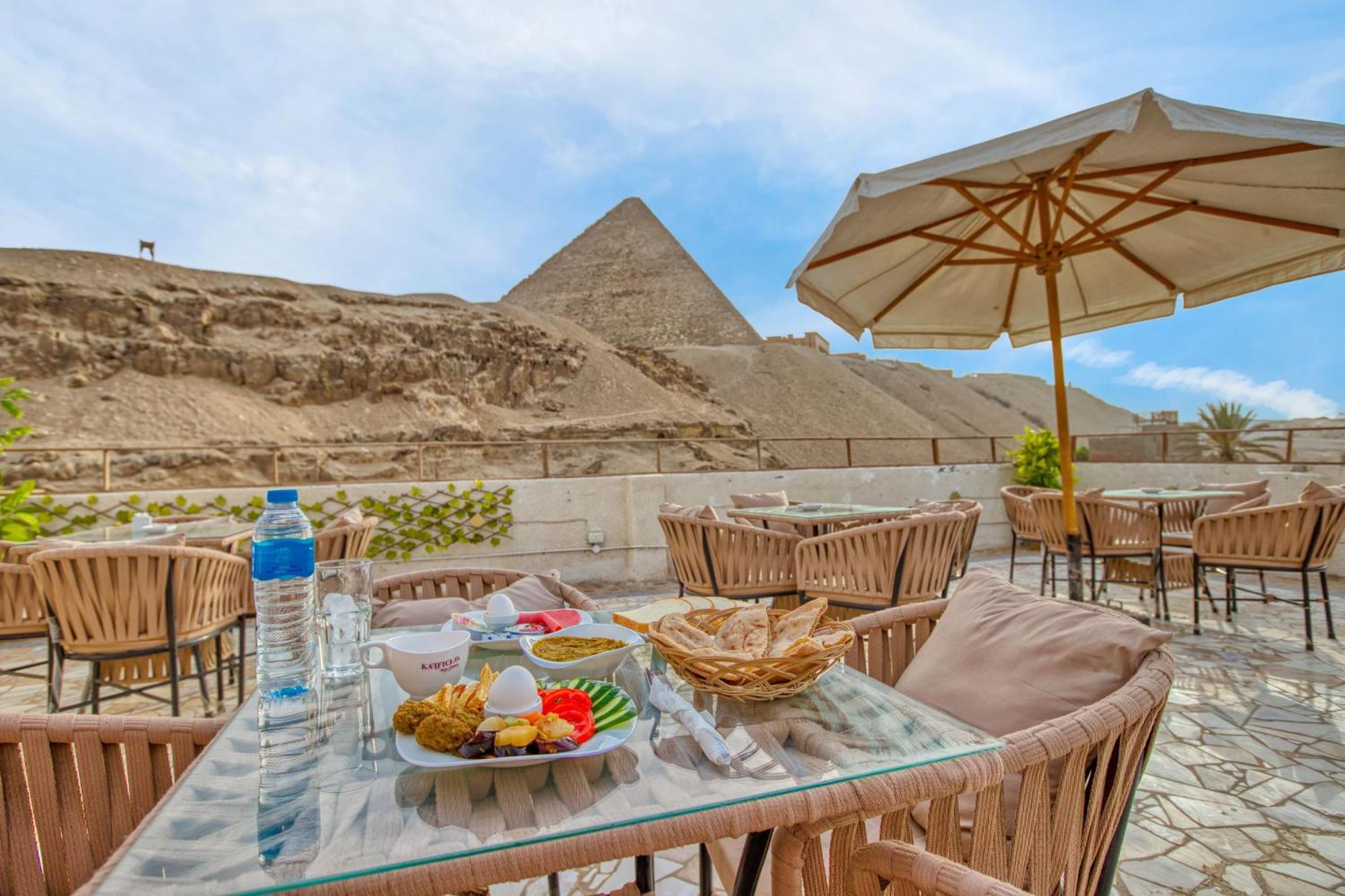 The Grand Pyramids View Hotel Kafret el-Gabal Exterior photo