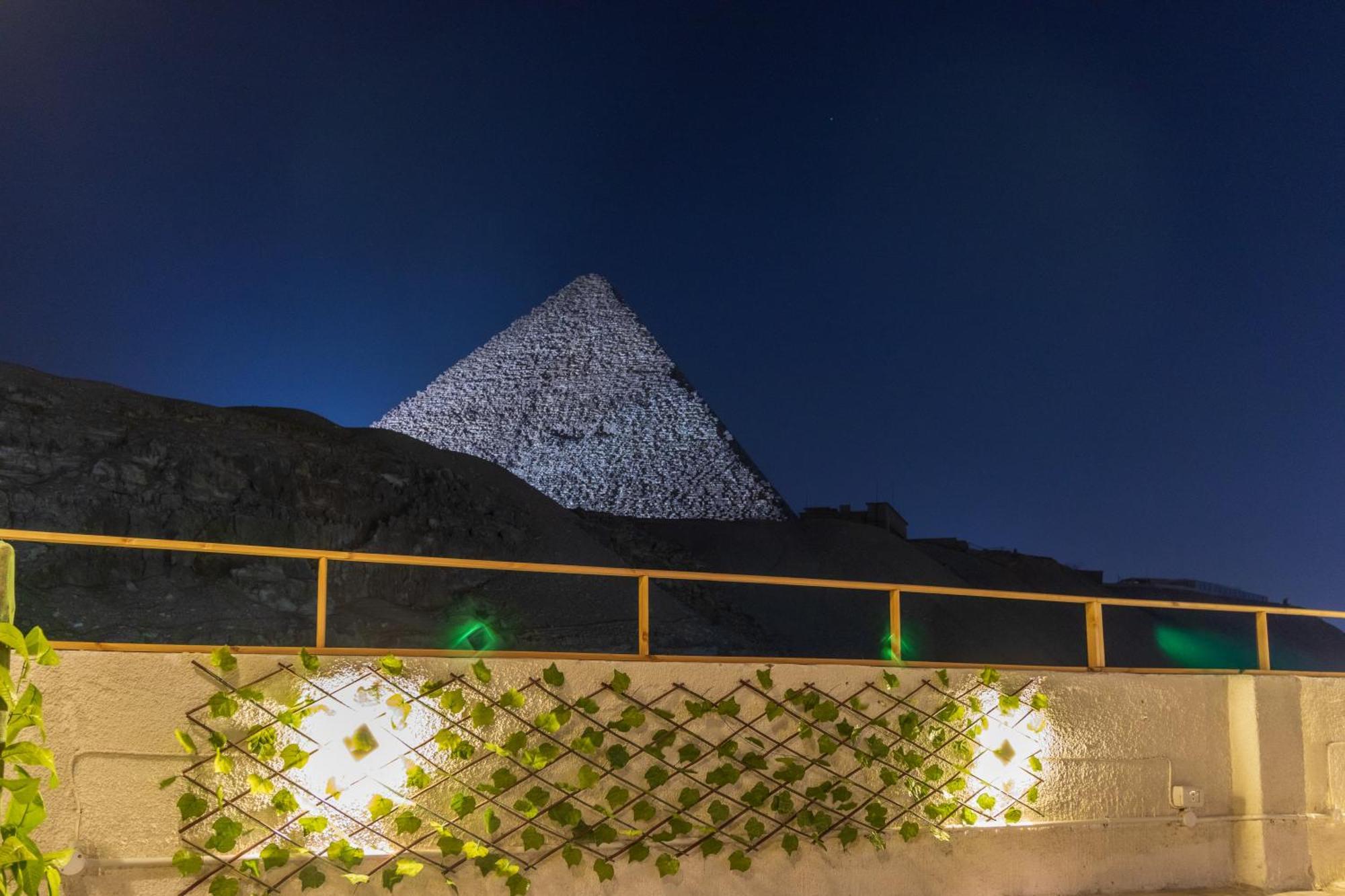 The Grand Pyramids View Hotel Kafret el-Gabal Exterior photo